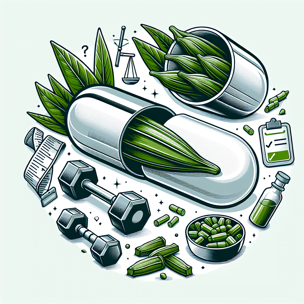 How Okra in BOS Herbal Capsule Aids in Weight Management