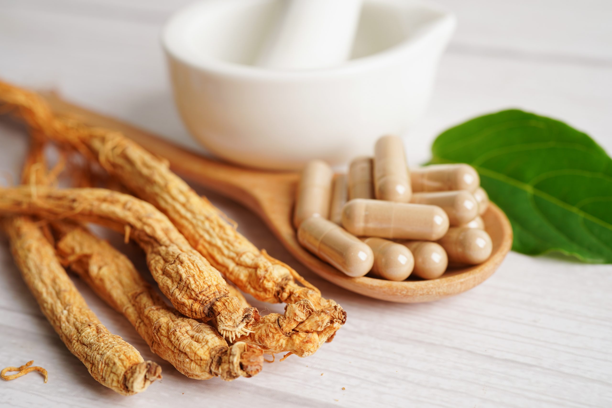 Panax Ginseng Capsules for Enhanced Energy