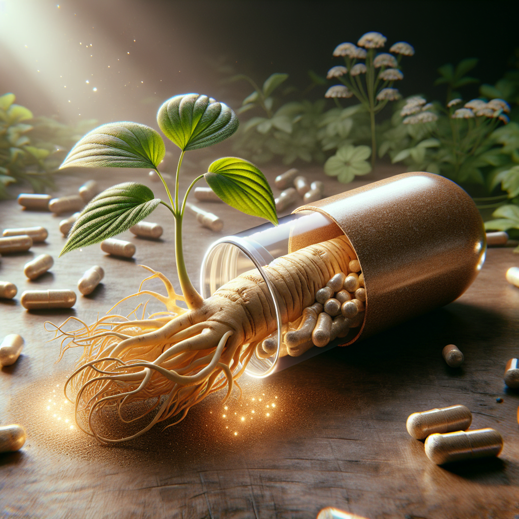 Panax Ginseng in BOS Herbal Capsule: Boosting Energy Levels